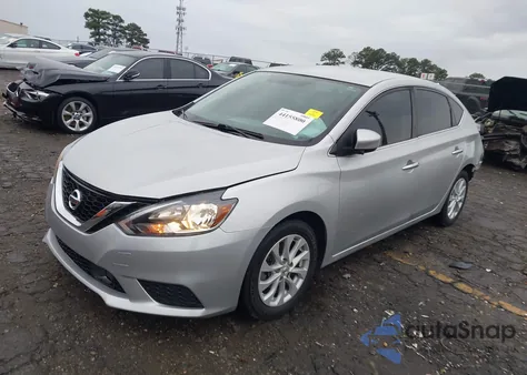 2019 Nissan Sentra Sv z USA, uszkodzony, nr VIN 3N1AB7AP2KY287016